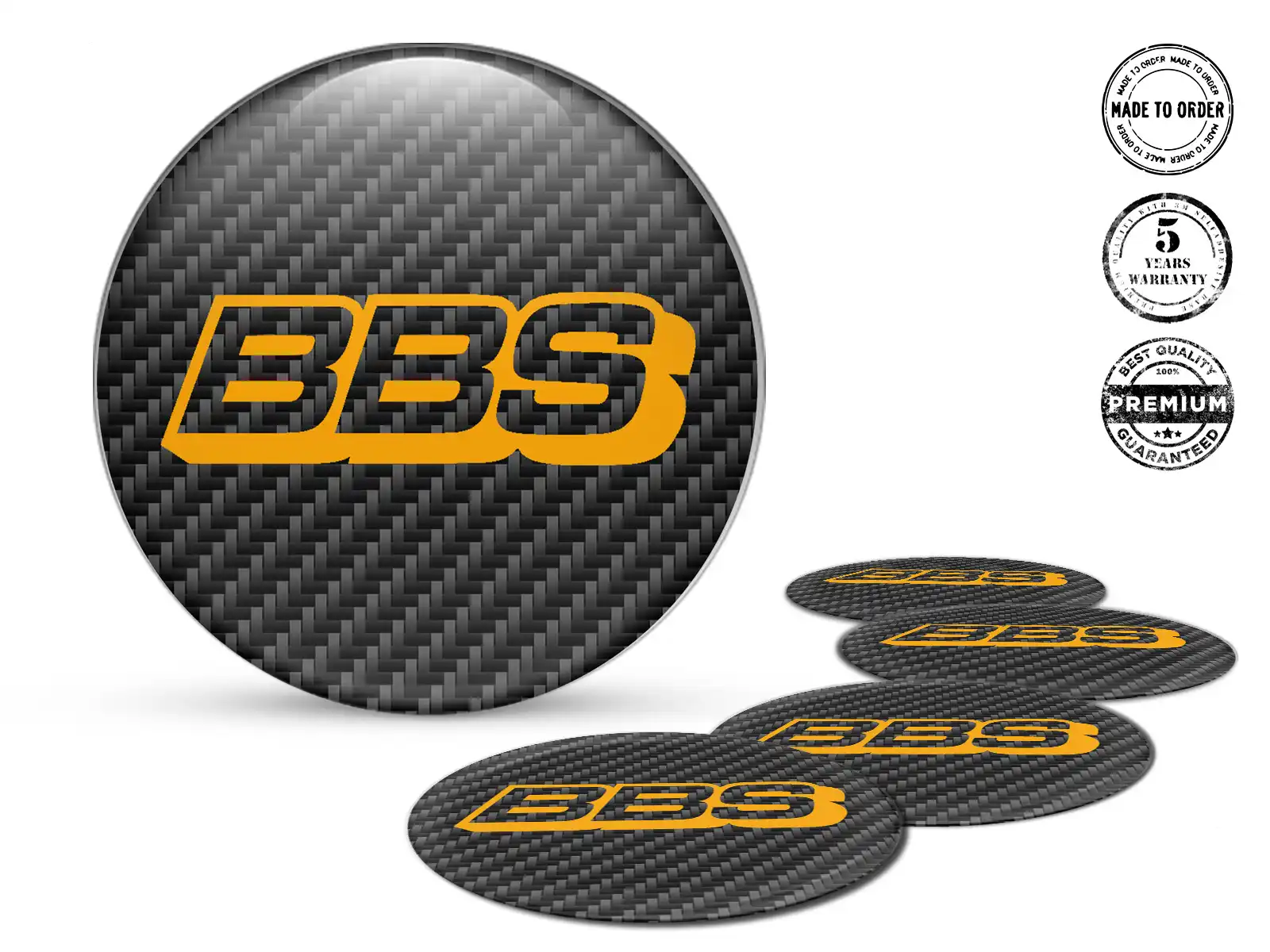 BBS Rim Decals Version Tuning Radiant Flow Vector